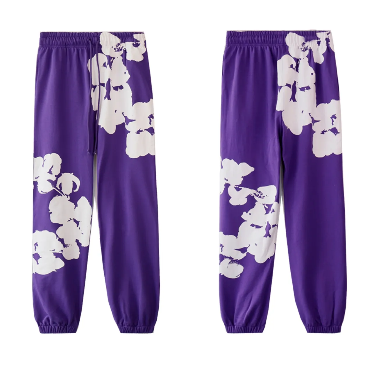 Style number: 8215 Fabric: 380g terry P180 Real shot DENIM TEARS main line kapok sweatshirt oversized garland leggings Color: black gray purple code number: S M L XL
